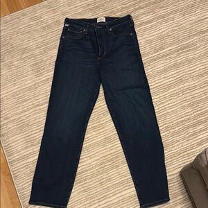 Citizens Of Humanity Dark Blue Straight Jeans
